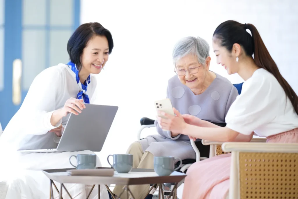 親世代と心を通わせるデジタル支援の技術