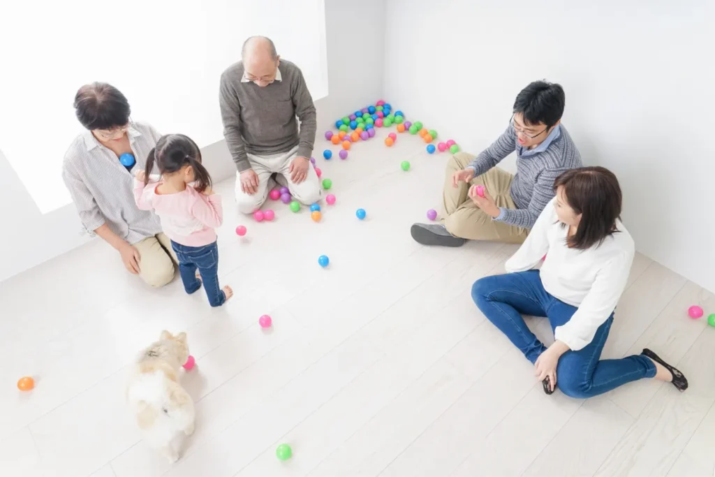 子供の安全確保と家の中の環境整備
