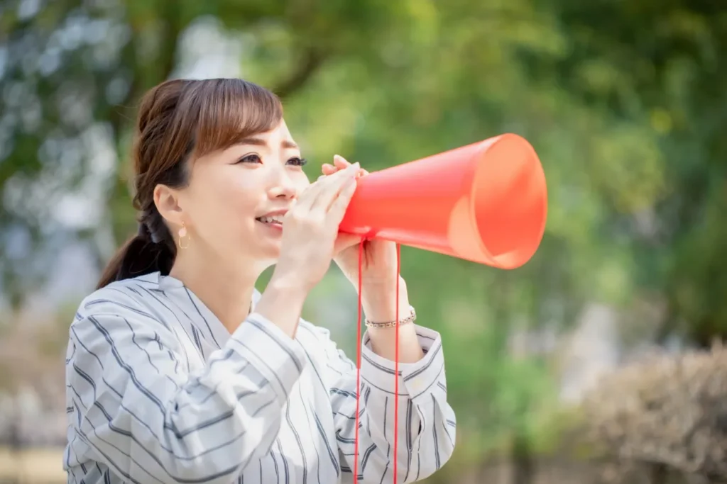 場所取りをしない場合のスマートな観覧術